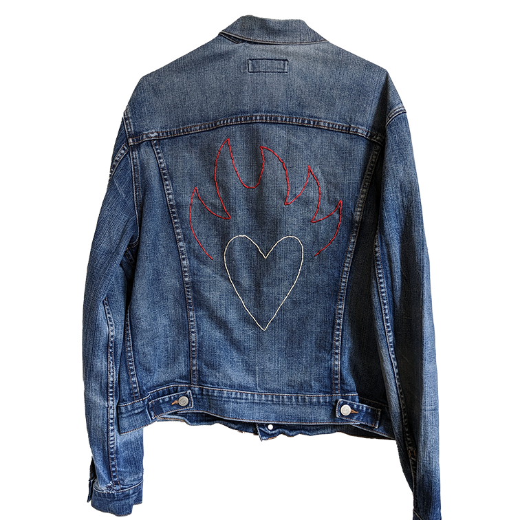 Live More Denim Jacket