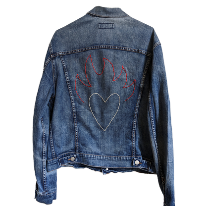 Live More Denim Jacket